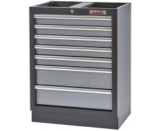 Werkzeugschrank aus Metall mit 7 Schubladen 68 x 46 x 91 cm