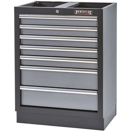 Werkzeugschrank aus Metall mit 7 Schubladen 68 x 46 x 91 cm