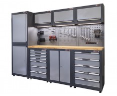 Werkstatteinrichtung Elite-Line - 278 cm Wandlänge - Werkzeugschrank Set