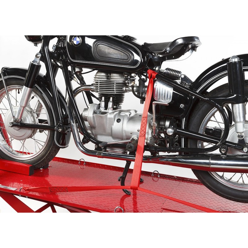 2 Motorrad Transport Gurte Spanngurte mit Ratsche 27 mm x 1,8 m Qualität  schwarz - mto3 - Motorradteile