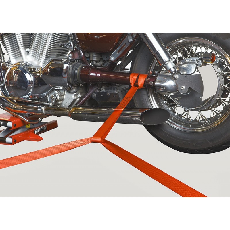 4 Gurtschlaufen Doppelschlaufe Spanngurt für Motorrad Motorradspanngurt  TWISTED ORANGE, Motorrad, KFZ, Werkstatt