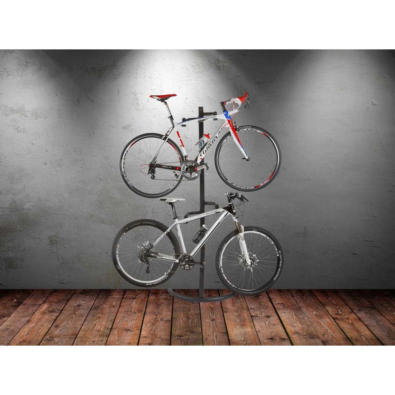 Fahrradhalterung - Schwarz / Orange - Wandhalterung Fahrrad - Wandhalt